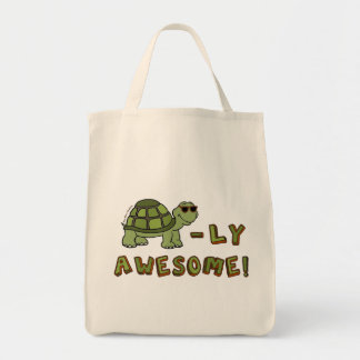 Livsmedel Tote Bag - Turtle-ly Fantastisk! Tygkasse