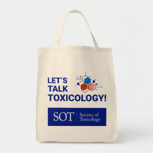 Livsmedel Tote - Låt oss Talk Toxicology (Abstrak Tygkasse
