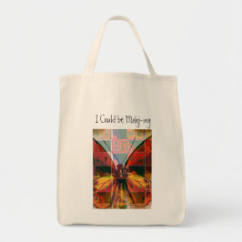 Livsmedel Totebag för Mah Jong Tygkasse