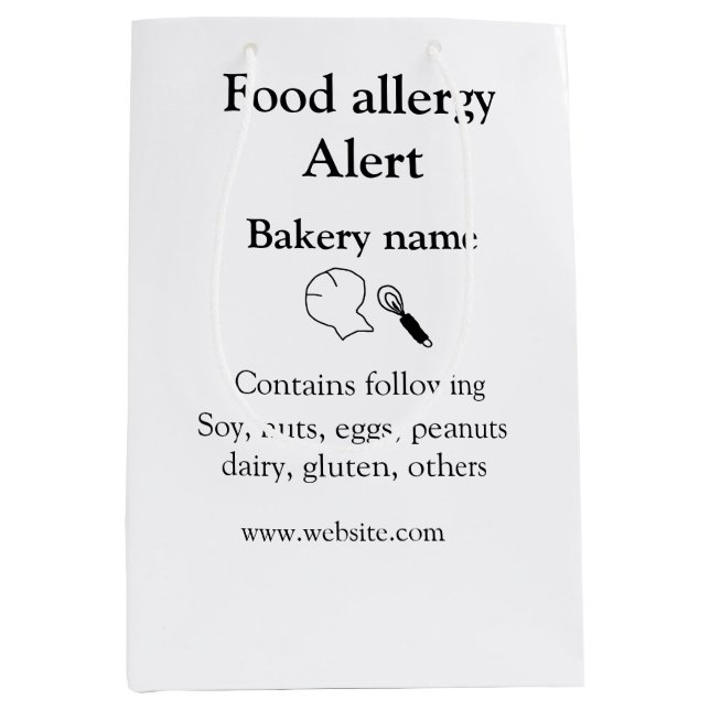 Livsmedelsallergi, lägg till namn-text, matvaror i (Framsidan)