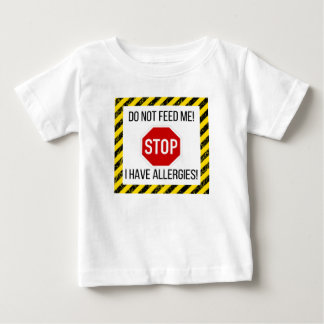 Livsmedelsallergier småbarn och baby t-shirt