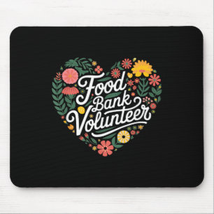 Livsmedelsbanken Volunteer Hjärtsformad Motif Musmatta