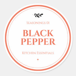 Livsmedelsetiketter, etiketter för burk, märkning