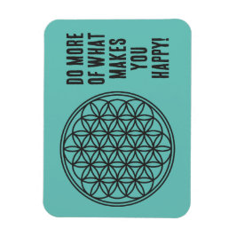 LIVSMEDELSFLÖDE - Helig Geometrisymbolöversikt 1 Magnet