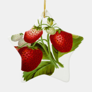 Livsmedelsfrukt löv leafy löv julgransprydnad keramik