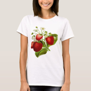Livsmedelsfrukt löv leafy löv t shirt
