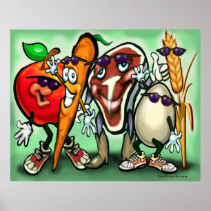 Livsmedelsgrupper Poster
