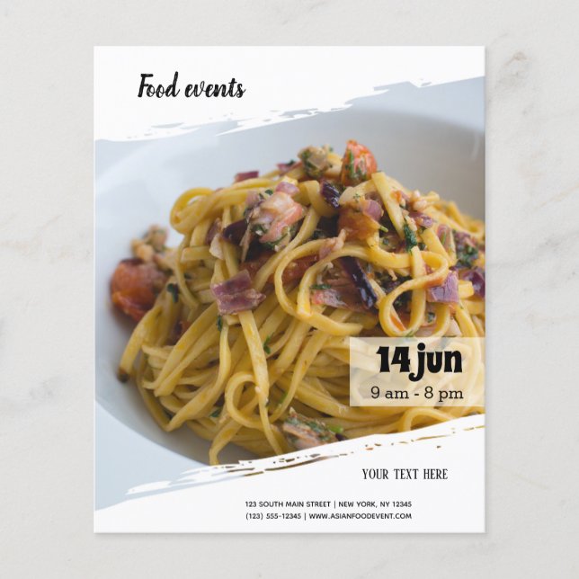 Livsmedelshändelse Flygblad (Framsidan)