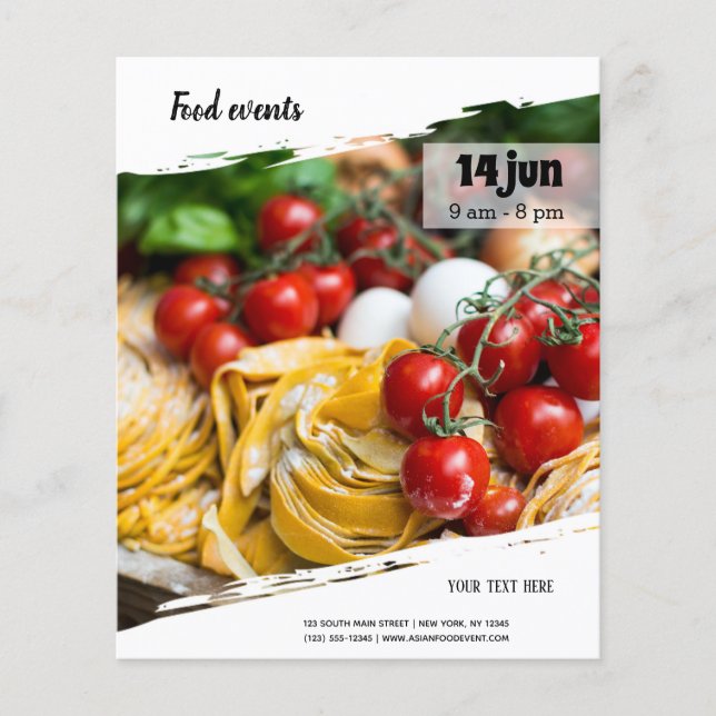 Livsmedelshändelse Flygblad (Framsidan)