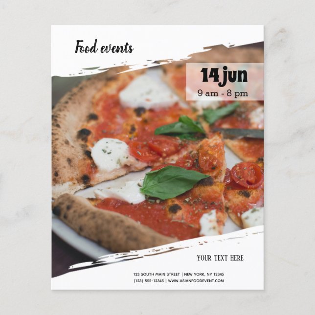 Livsmedelshändelse Flygblad (Framsidan)