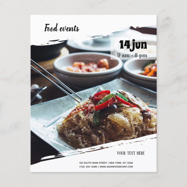 Livsmedelshändelse Flygblad (Framsidan)