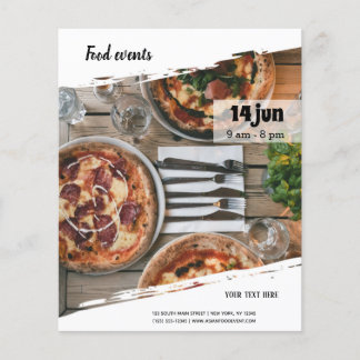 Livsmedelshändelse Flygblad