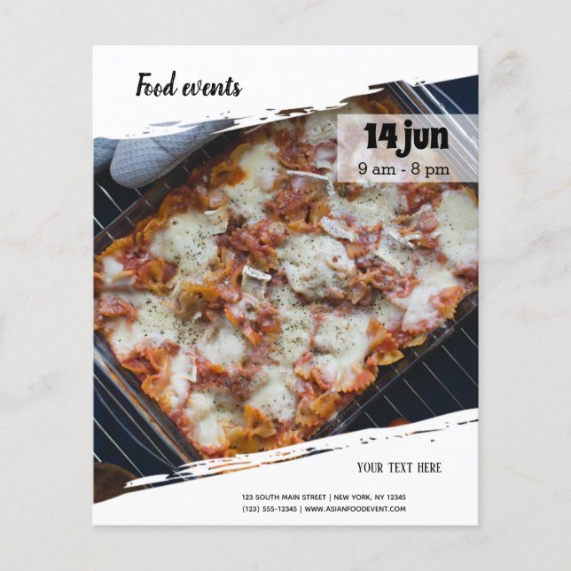 Livsmedelshändelse Flygblad (Framsidan)