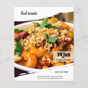 Livsmedelshändelse Flygblad