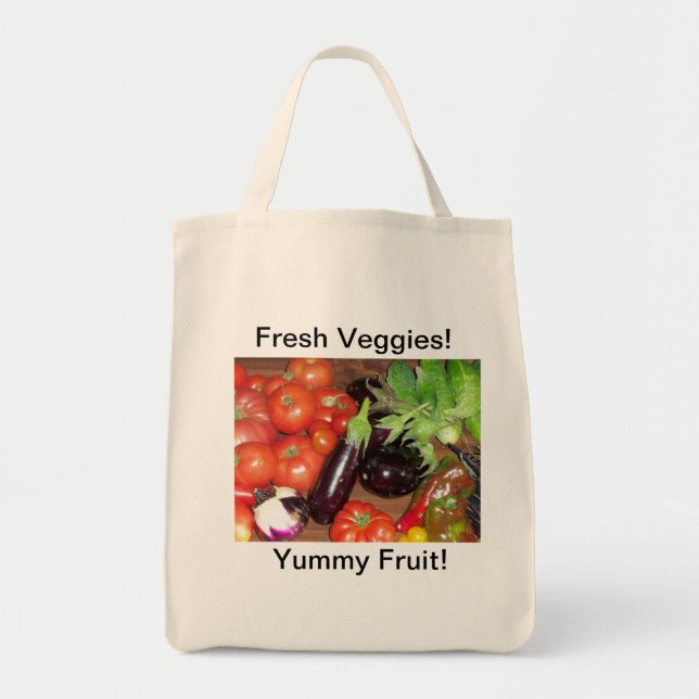Livsmedelshopping bag tygkasse (Framsidan)