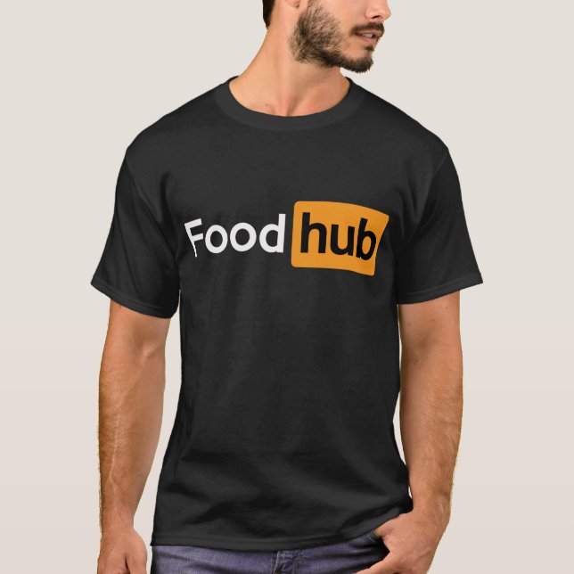 Livsmedelshubb T Shirt (Framsida)