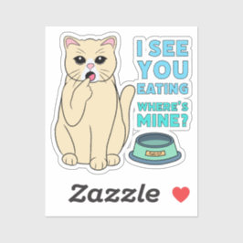 Livsmedelsinspektör Cat | Klistermärken