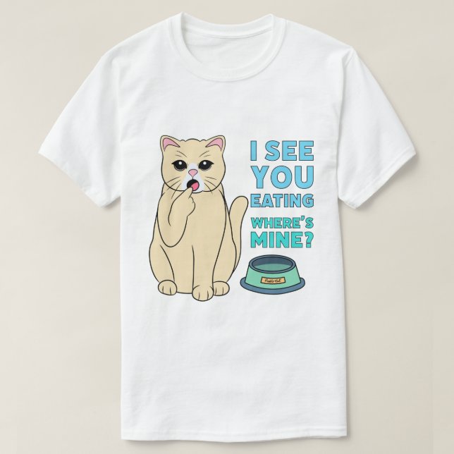 Livsmedelsinspektör Cat | T-Shirt (Design framsida)