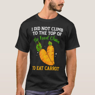 Livsmedelskedjan har morötter av vegetabiliska mor t shirt