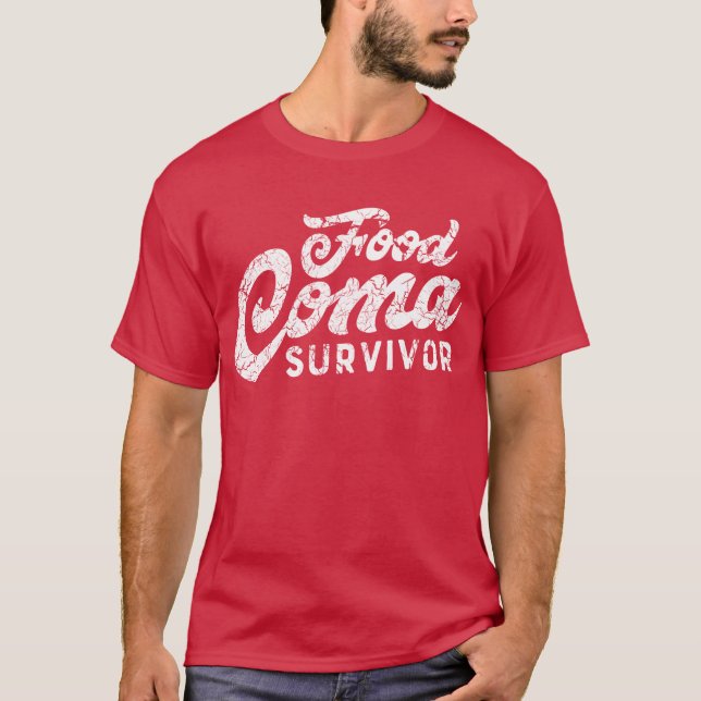 Livsmedelskoma Survivor T Shirt (Framsida)