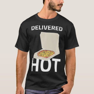 Livsmedelsleverans via Pizza Delivery-relaterade l T Shirt