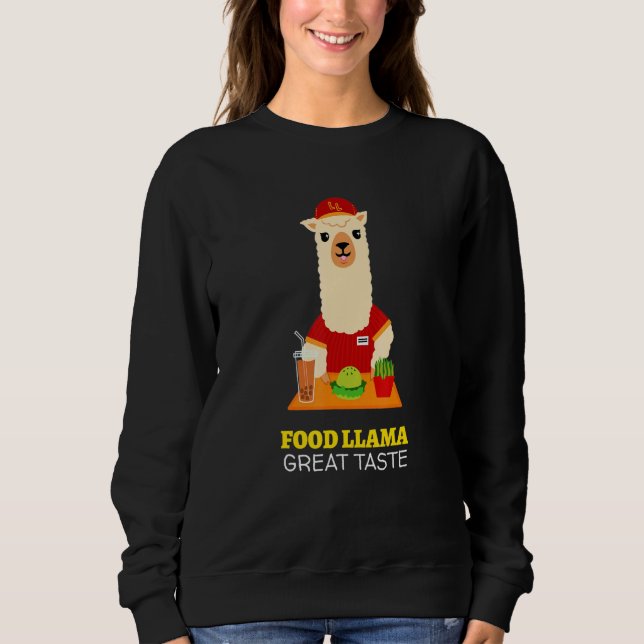 Livsmedelsllama med hög halt för Party och livsmed T Shirt (Framsida)