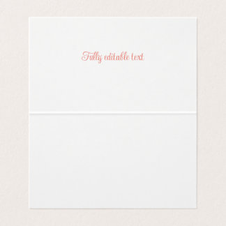 Livsmedelsmärkning för vilda blommor/Monteringskor Visitkort