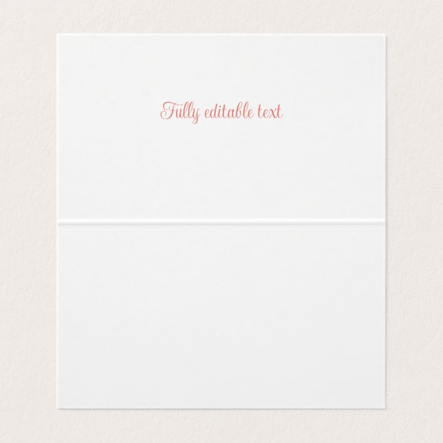 Livsmedelsmärkning för vilda blommor/Monteringskor Visitkort (Insida ovikt)