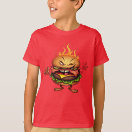 Livsmedelsmonster EVIL BACON CHEESEBURGER T Shirt