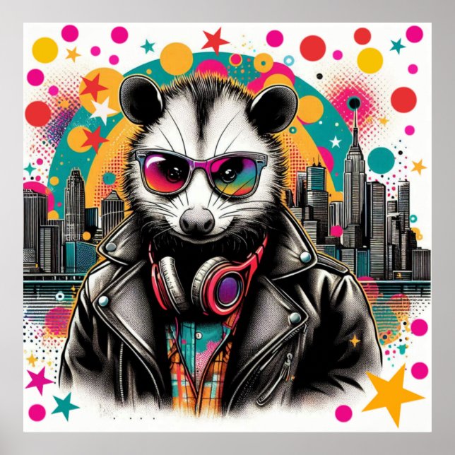 LIVSMEDELSTID I STAD 3 POSTER (Framsidan)