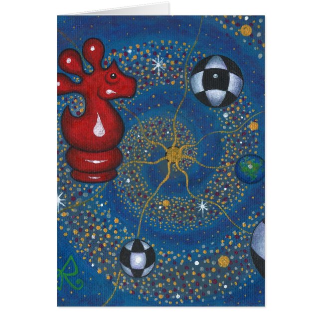 Livsnjutarevirvel Hälsningskort (Framsidan)