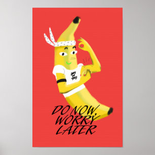 Livsoffert för bananer poster