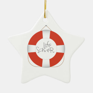 Livsparare Julgransprydnad Keramik