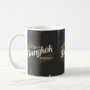 Livsstil Bangkok thailand Kaffemugg