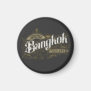 Livsstil Bangkok thailand Magnet