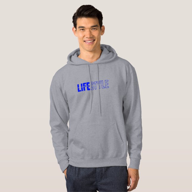 Livsstil Hoodie (Hel framsida)