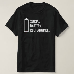 Livsstilsart för uppladdning av det sociala batter t shirt