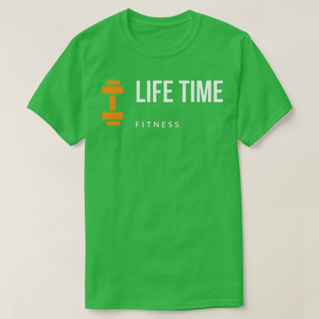 Livstid Fitness Black 2 T Shirt (Design framsida)