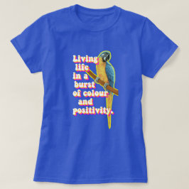 Livstid - låg poly Macaw T Shirt