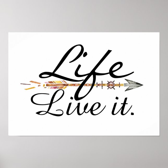Livstid Poster (Framsidan)