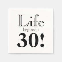 Livstiden börjar vid 30-retrosvarta grafiska tecke