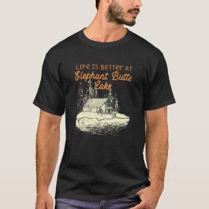 Livstiden för elefanten Butte Sjö i Sjö är bättre T Shirt