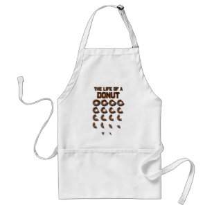 Livstiden för en Donut Standard Apron Förkläde