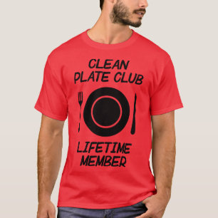 Livstidsmedlem för ren plåt-Klubb T Shirt