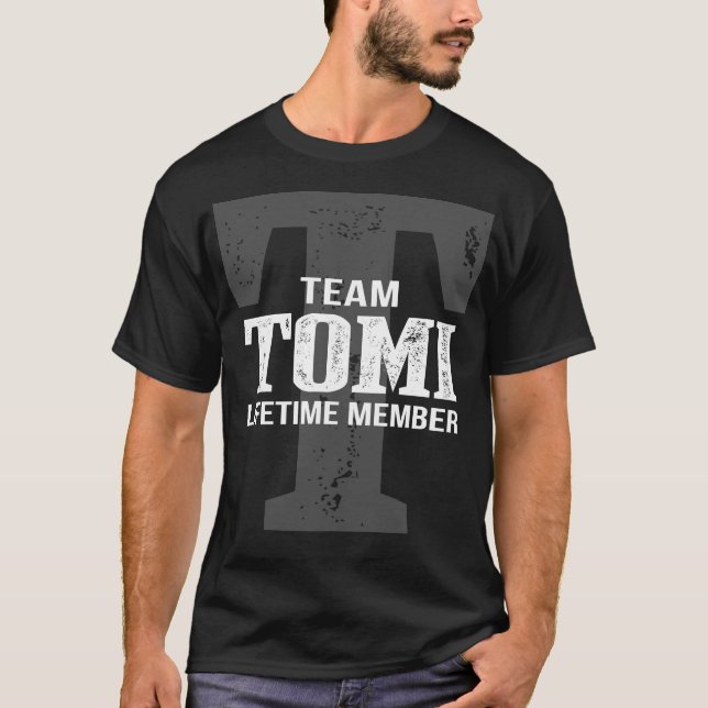 Livstidsmedlem i Team TOMI T Shirt (Framsida)