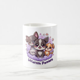 Livstidsstift Pawers Mugg - Cute Tecknad Puppy Cof