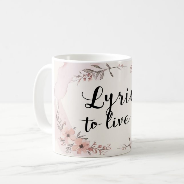 Livsvägledande texter kaffemugg (Framsida vänster)