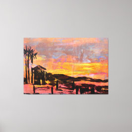 livvakt torn dana canvastryck