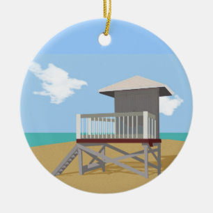 Livvakthydda Julgransprydnad Keramik