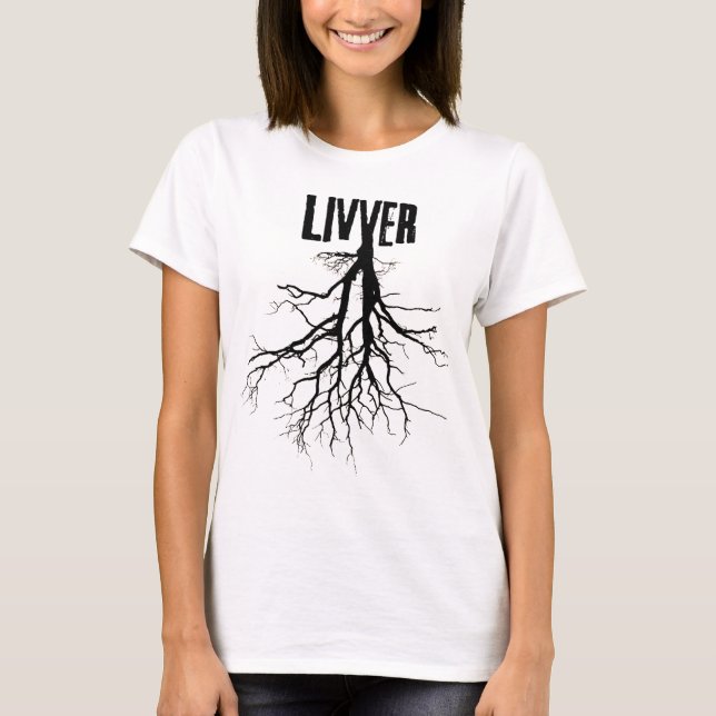 livverladies t-shirt (Framsida)